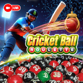 Cricket Ball Roulette bingofun live icon
